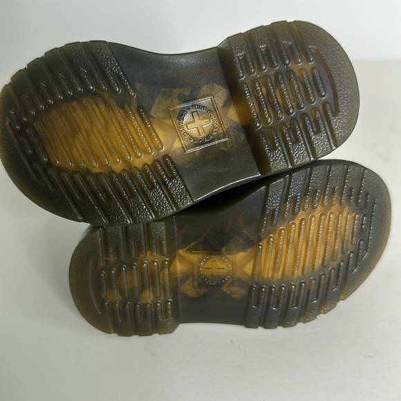 Dr Martens 1460 Glitter Black Boot Zipper 4US Infant - Picture 6 of 7